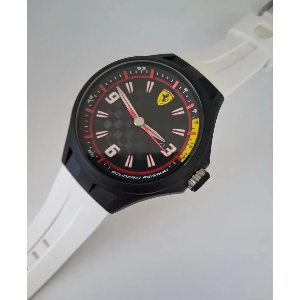 Mens Ferrari Date Watch RARE 44mm‎ in Box